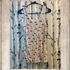 Rainbow umbrella tank